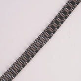 Black Chain Mens Bracelets 10mm